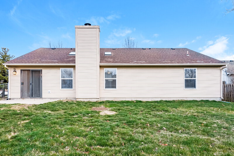 1,680/Mo, 6023 Janel Cir Indianapolis, IN 46237 Rear View