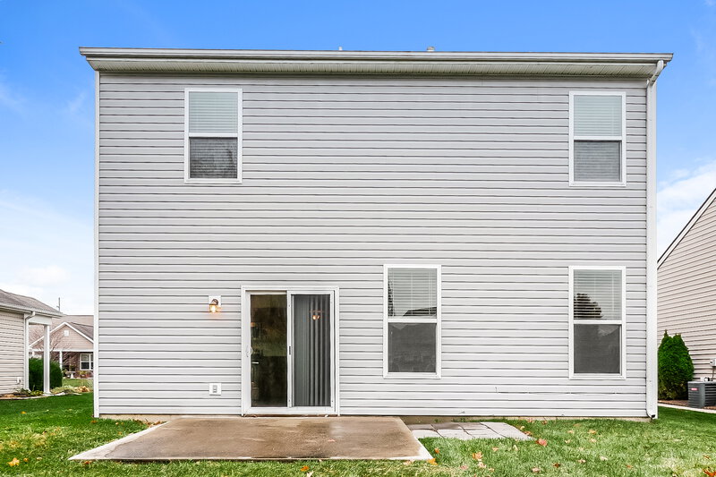 2,800/Mo, 19514 Kailey Way Noblesville, IN 46062 Rear View