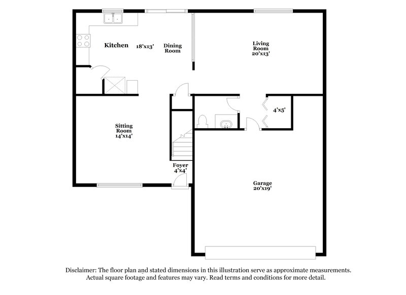 1,855/Mo, 2353 Salem Park Dr Indianapolis, IN 46239 Floor Plan View