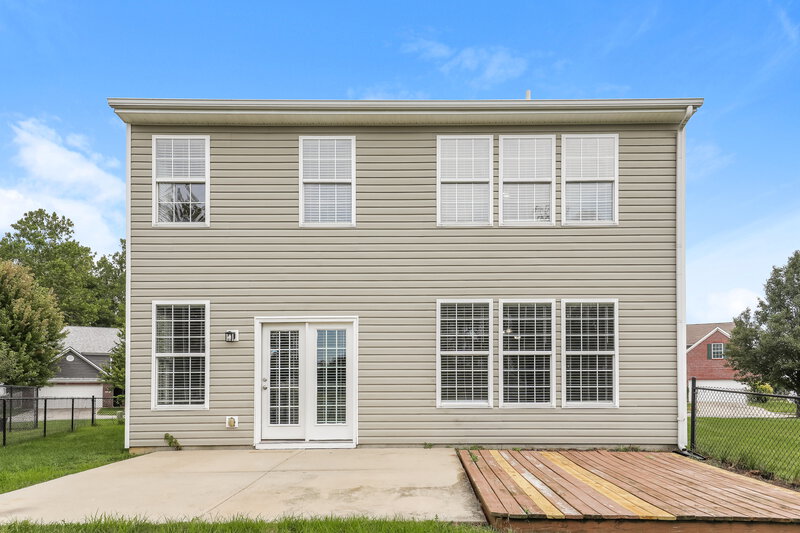 2,325/Mo, 5236 Choctaw Ridge Way Indianapolis, IN 46239 Rear View