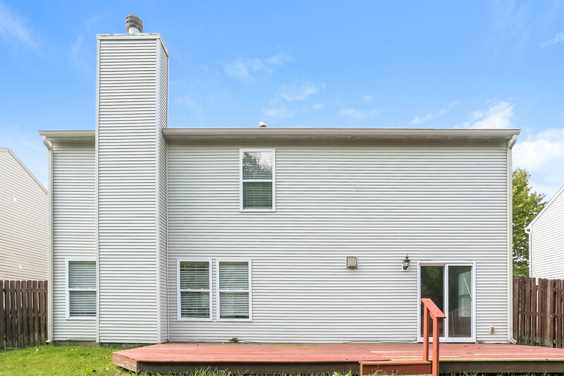 2,195/Mo, 10718 Pavilion Dr Indianapolis, IN 46259 Rear View