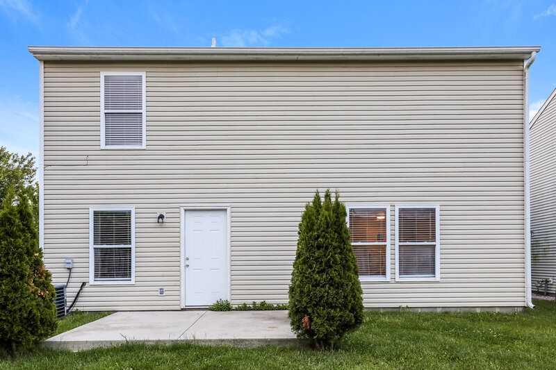 1,865/Mo, 13134 N Etna Green Dr Camby, IN 46113 Rear View