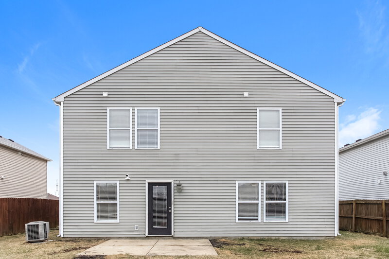 2,235/Mo, 7848 Caraway Pl Indianapolis, IN 46239 Rear View
