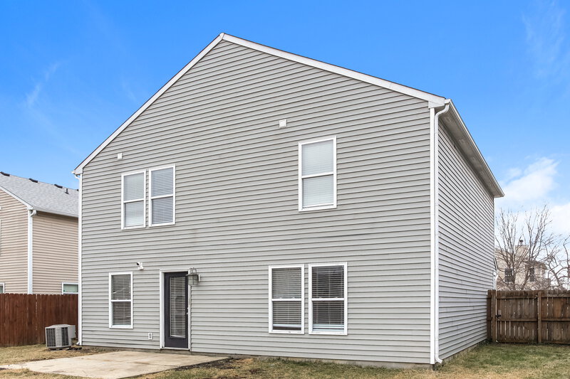 2,235/Mo, 7848 Caraway Pl Indianapolis, IN 46239 Rear View 2