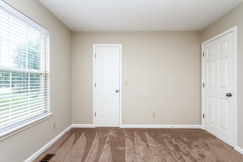 1,915/Mo, 3833 Cherry Blossom Blvd Indianapolis, IN 46237 Master Bedroom View 2