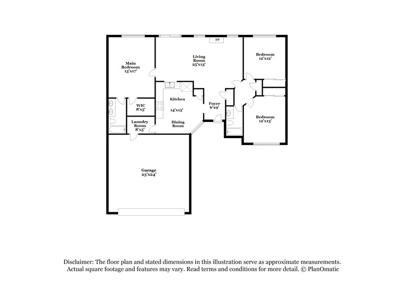 2,010/Mo, 6612 Rushing Riv Noblesville, IN 46062 Floor Plan View