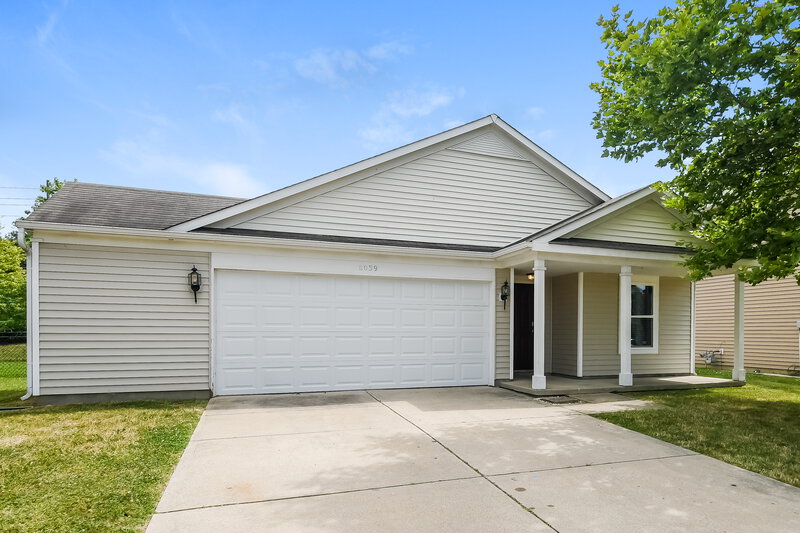 1,710/Mo, 8039 Bach Dr Indianapolis, IN 46239 Front View