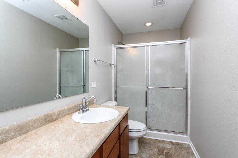 1,755/Mo, 8039 Bach Dr Indianapolis, IN 46239 Master Bathroom View