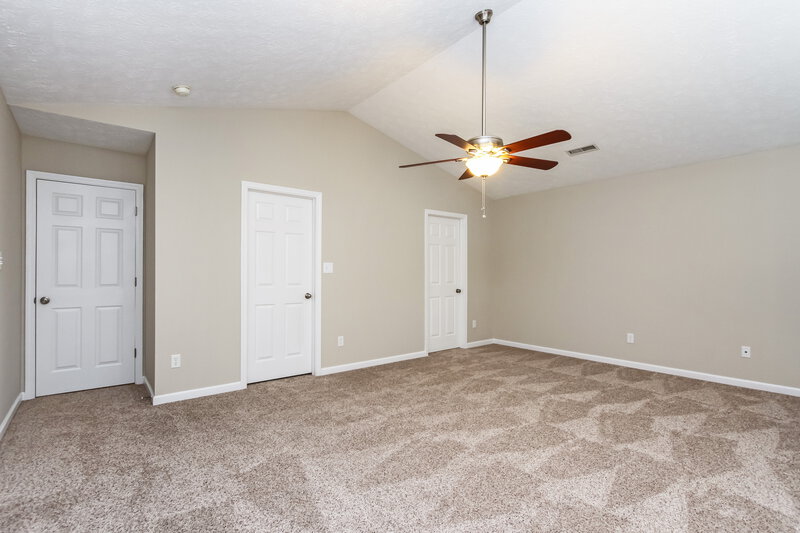 2,295/Mo, 1255 Spring Ridge Cir Brownsburg, IN 46112 Master Bedroom View 2