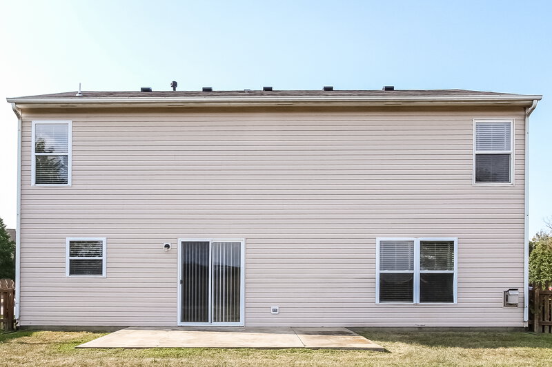 2,295/Mo, 1255 Spring Ridge Cir Brownsburg, IN 46112 Rear View