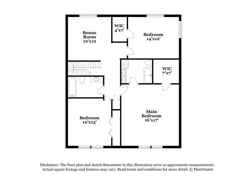1,885/Mo, 9719 Gibbon Ln Avon, IN 46123 Floor Plan View 2