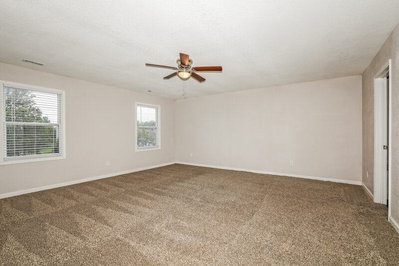2,055/Mo, 304 East Pine Ridge Drive Westfield, IN 46074 Main Bedroom View 2