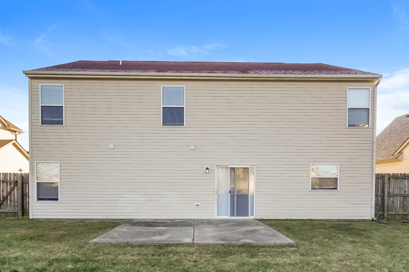 3,080/Mo, 5432 Hammock Glen Dr Indianapolis, IN 46235 Rear View