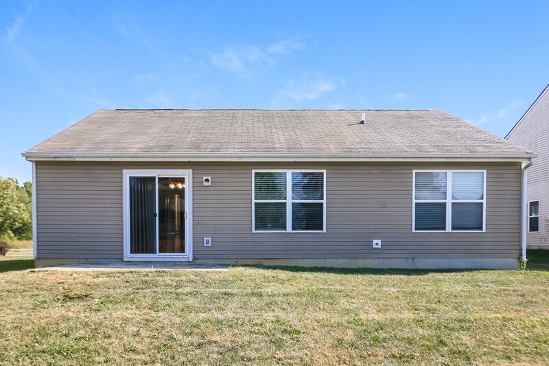 1,710/Mo, 2178 Rossington Ln Indianapolis, IN 46229 Rear View
