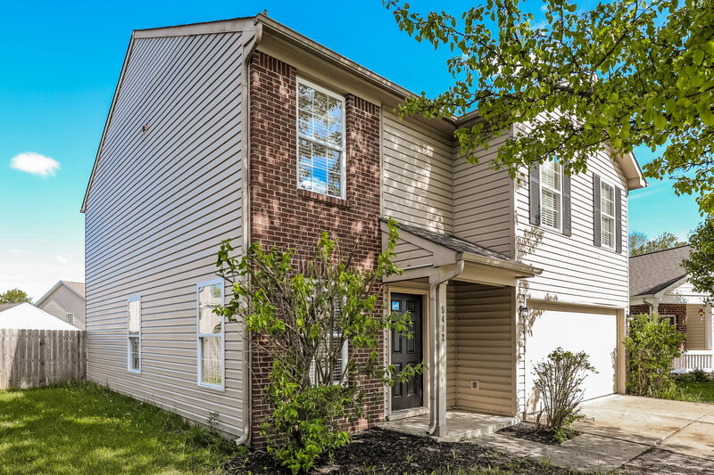 1,975/Mo, 5412 Powder River Ct Indianapolis, IN 46221 Front View