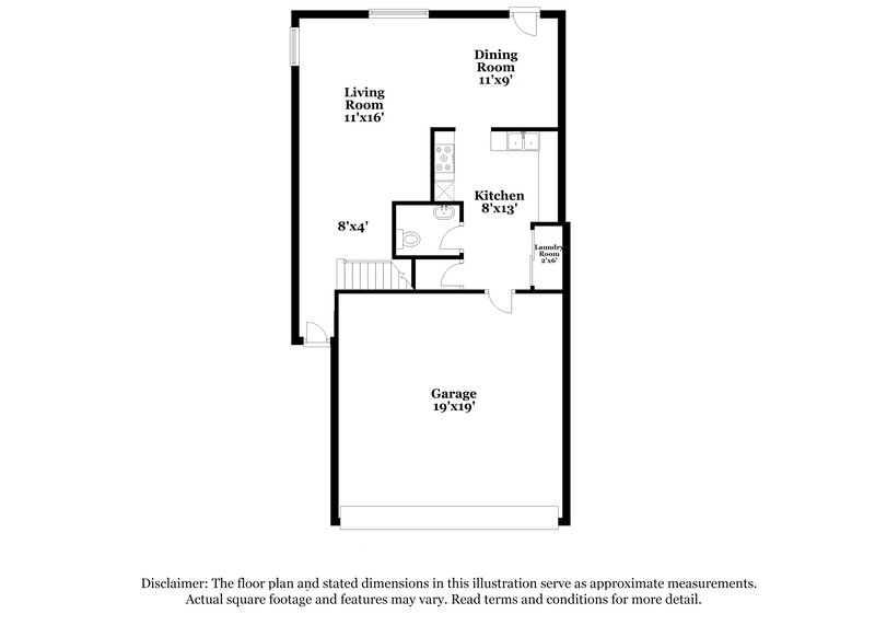 1,910/Mo, 1206 Kenwood Dr Greenwood, IN 46143 Floor Plan View