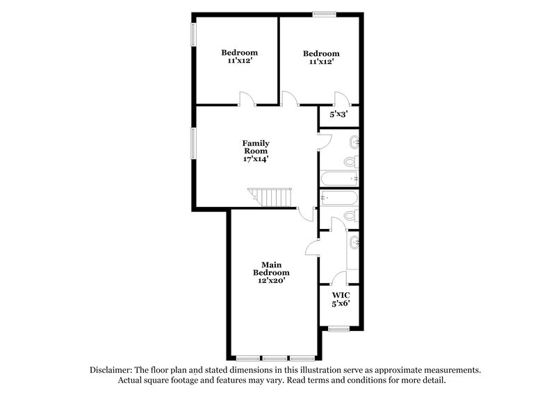 1,910/Mo, 1206 Kenwood Dr Greenwood, IN 46143 Floor Plan View 2