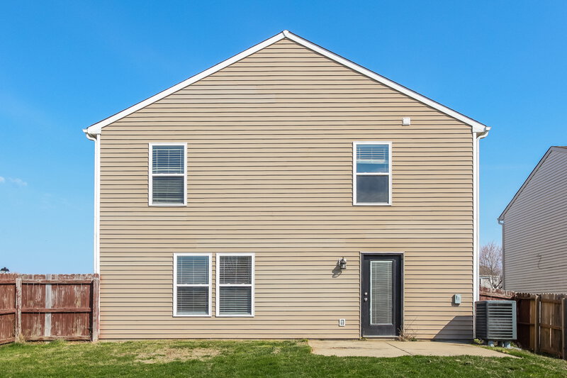 1,920/Mo, 1410 Dowell St Greenwood, IN 46143 Rear View