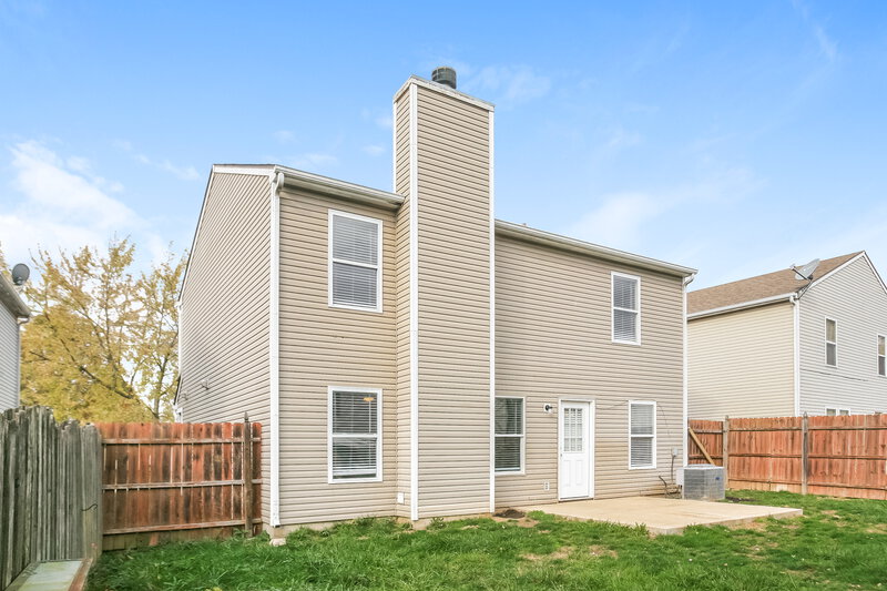 1,790/Mo, 13173 N Brick Chapel Dr Camby, IN 46113 Rear View 2