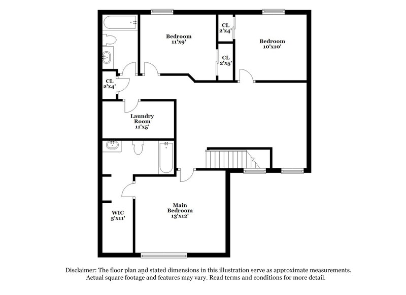 1,690/Mo, 3551 Brandenburg Blvd Indianapolis, IN 46239 Floor Plan View 2