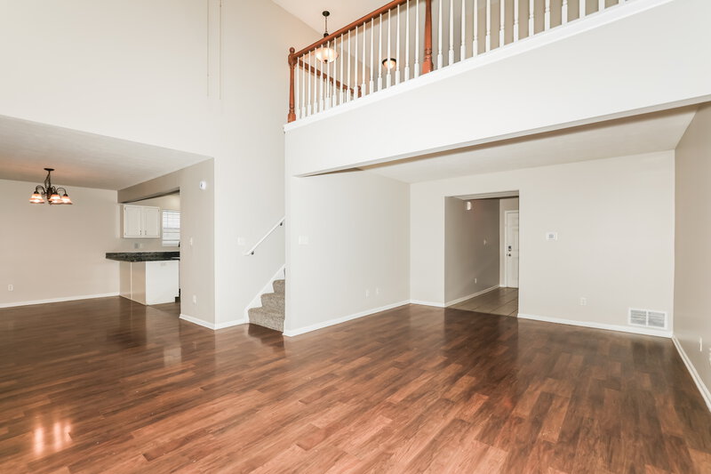 1,960/Mo, 5782 Dollar Forge Drive Indianapolis, IN 46221 Living Room View