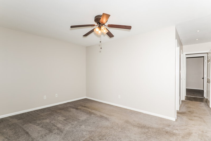 1,960/Mo, 5782 Dollar Forge Drive Indianapolis, IN 46221 Main Bedroom View
