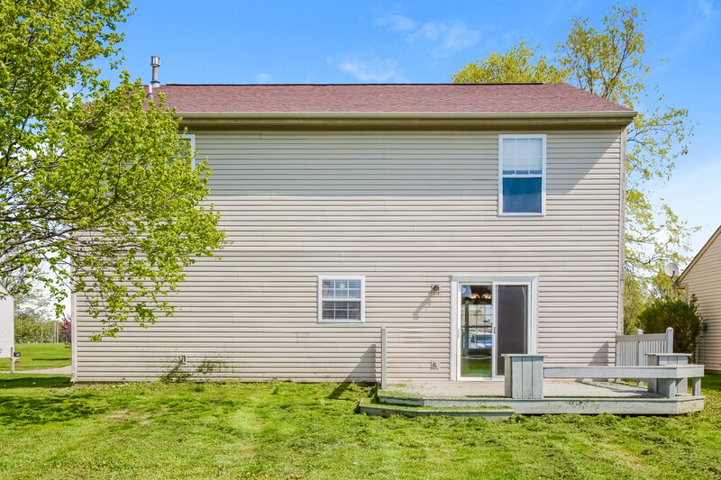 2,125/Mo, 8017 Grand Gulch Drive Indianapolis, IN 46239 Rear View