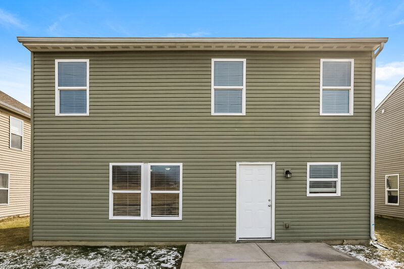 1,940/Mo, 7832 Wolfgang Place Indianapolis, IN 46239 Rear View