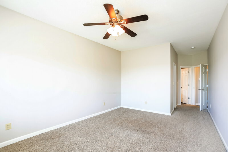 1,710/Mo, 5003 Greenside Drive Indianapolis, IN 46235 Main Bedroom View