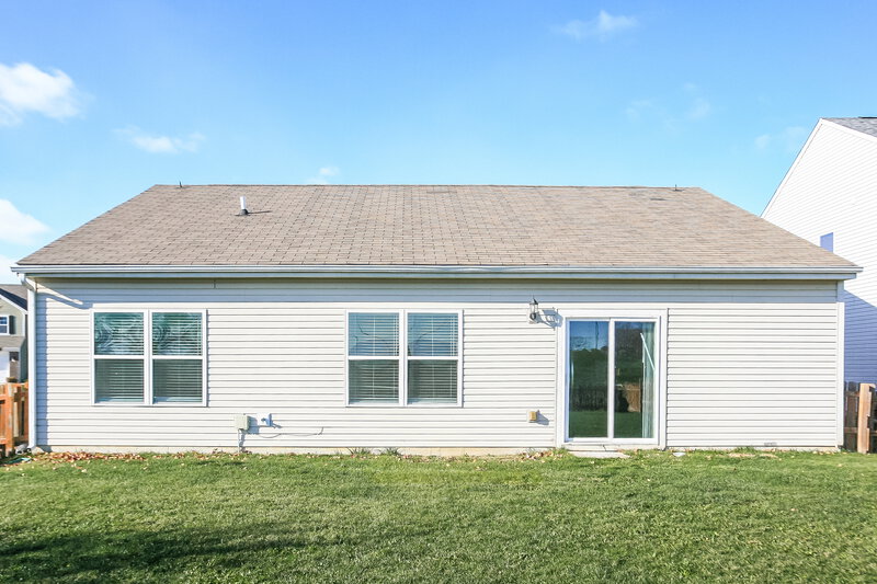 1,710/Mo, 5003 Greenside Drive Indianapolis, IN 46235 Rear View
