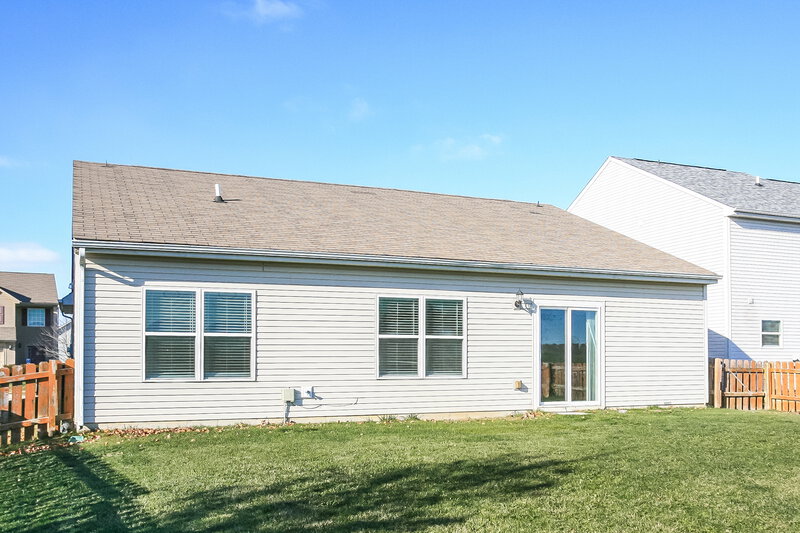 1,710/Mo, 5003 Greenside Drive Indianapolis, IN 46235 Rear View 2