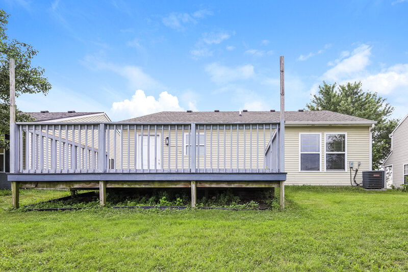1,765/Mo, 6715 Everbloom Lane Indianapolis, IN 46217 Rear View
