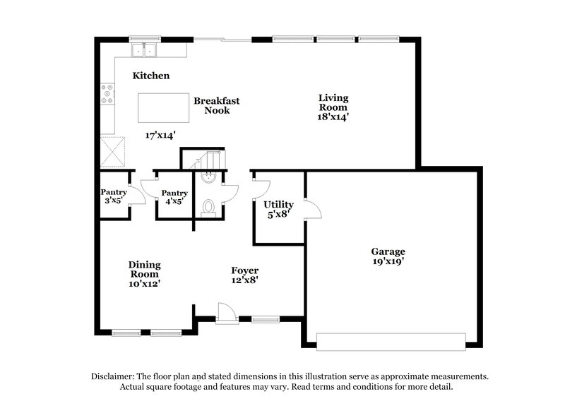 2,600/Mo, 5805 Tanager Lane Carmel, IN 46033 Floorplan View