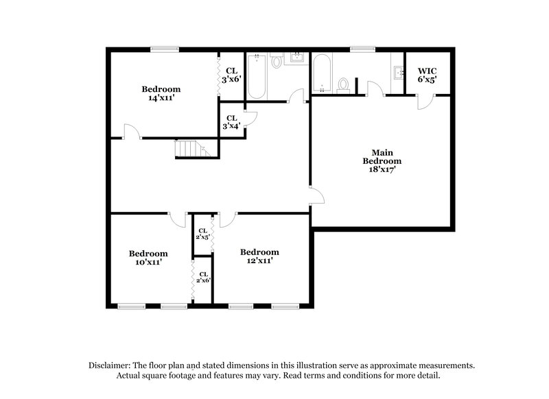 2,600/Mo, 5805 Tanager Lane Carmel, IN 46033 Floorplan View 2