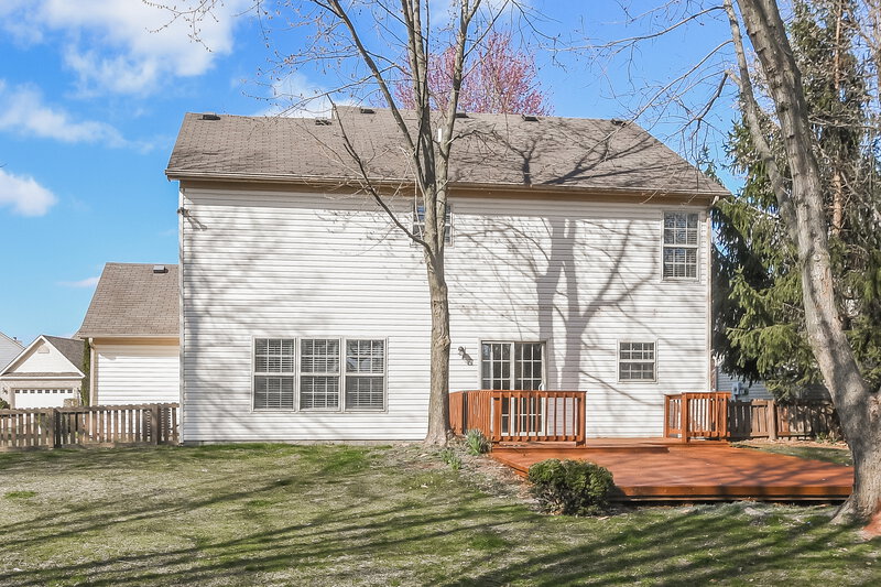 2,480/Mo, 5805 Tanager Lane Carmel, IN 46033 Rear View