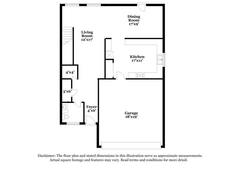 1,900/Mo, 10304 Hornton St Indianapolis, IN 46236 Floor Plan View 2