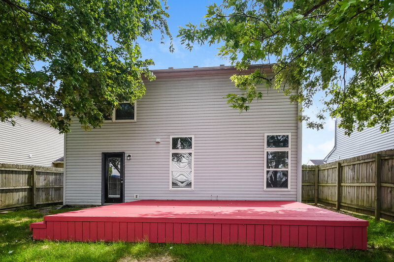 1,900/Mo, 10304 Hornton St Indianapolis, IN 46236 Rear View