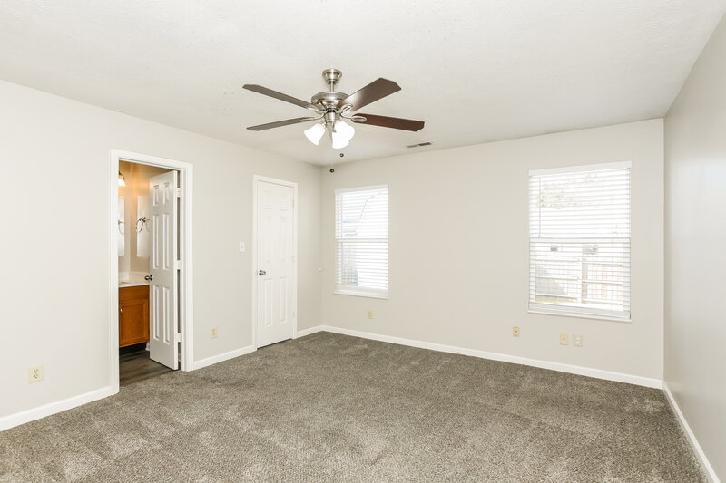 1,850/Mo, 10708 Tanbark Dr Indianapolis, IN 46235 Main Bedroom View 2