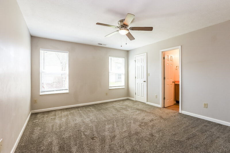 1,870/Mo, 2208 Rossington Ln Indianapolis, IN 46229 Main Bedroom View 2