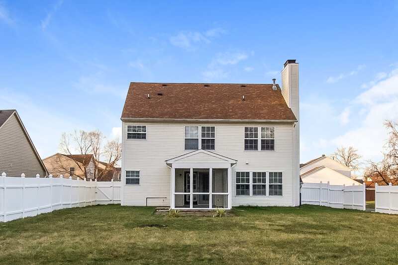 1,940/Mo, 5439 Great Woods Dr Indianapolis, IN 46224 Rear View
