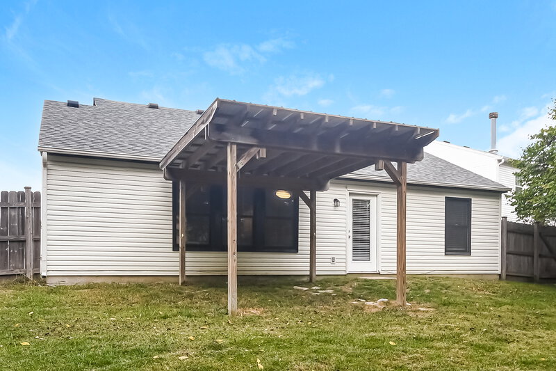 1,755/Mo, 8835 Youngs Creek Ln Camby, IN 46113 Rear View