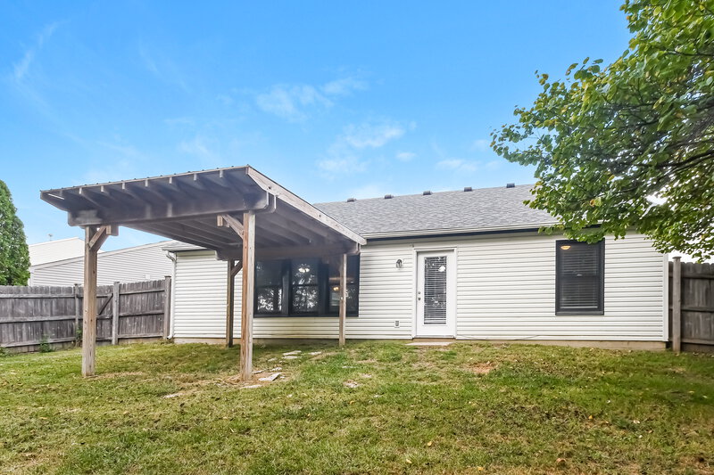 1,755/Mo, 8835 Youngs Creek Ln Camby, IN 46113 Rear View 2
