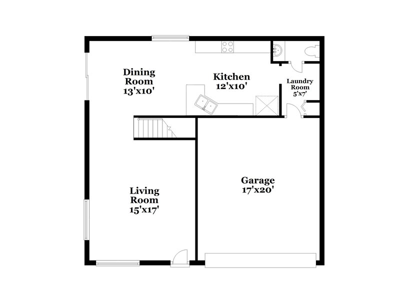 3,210/Mo, 4611 Falcon Run Way Indianapolis, IN 46254 Floor Plan View