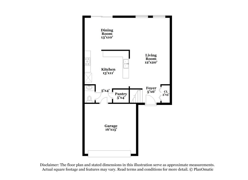 1,750/Mo, 5665 Cheval Dr Indianapolis, IN 46235 Floor Plan View