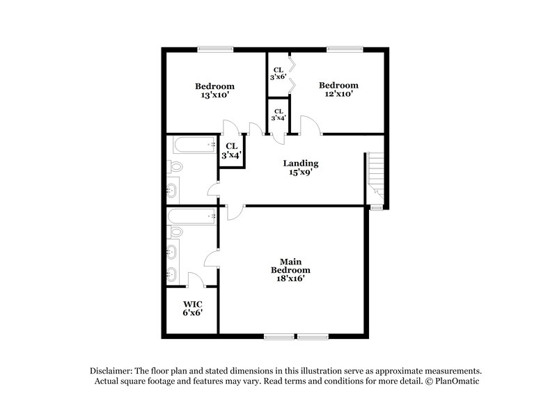 1,750/Mo, 5665 Cheval Dr Indianapolis, IN 46235 Floor Plan View 2