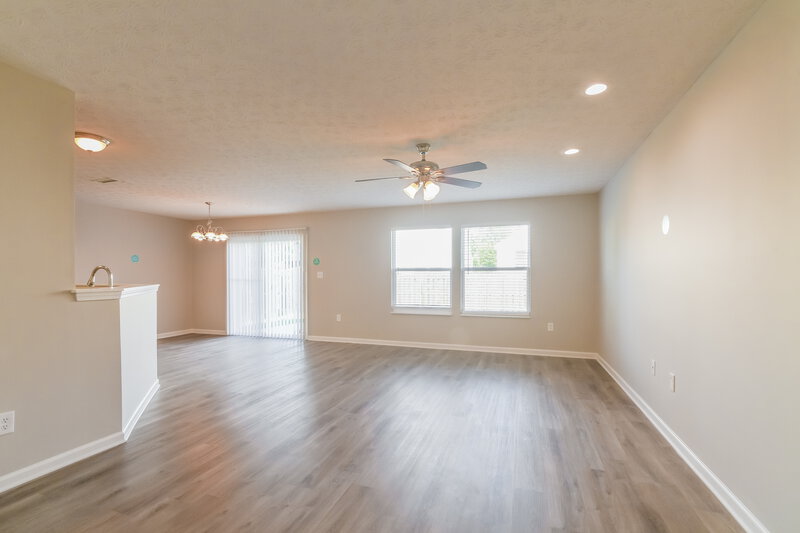 1,750/Mo, 5665 Cheval Dr Indianapolis, IN 46235 Living Room View 2