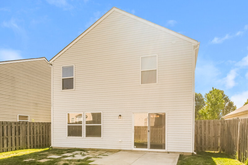 1,750/Mo, 5665 Cheval Dr Indianapolis, IN 46235 Rear View