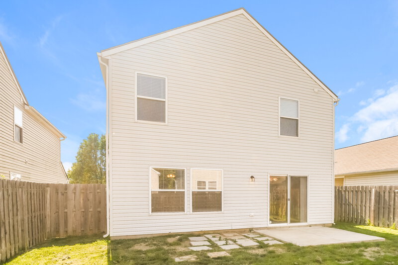 1,750/Mo, 5665 Cheval Dr Indianapolis, IN 46235 Rear View 2