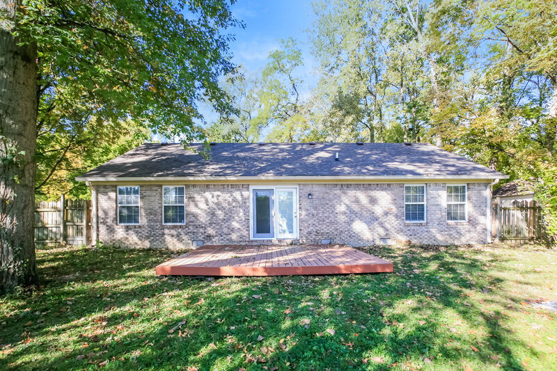 2,110/Mo, 6447 Coburn Ave Indianapolis, IN 46260 Rear View