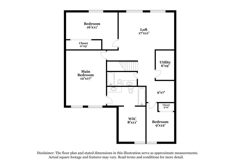 2,005/Mo, 9210 Centenary Ln Camby, IN 46113 Floor Plan View 2